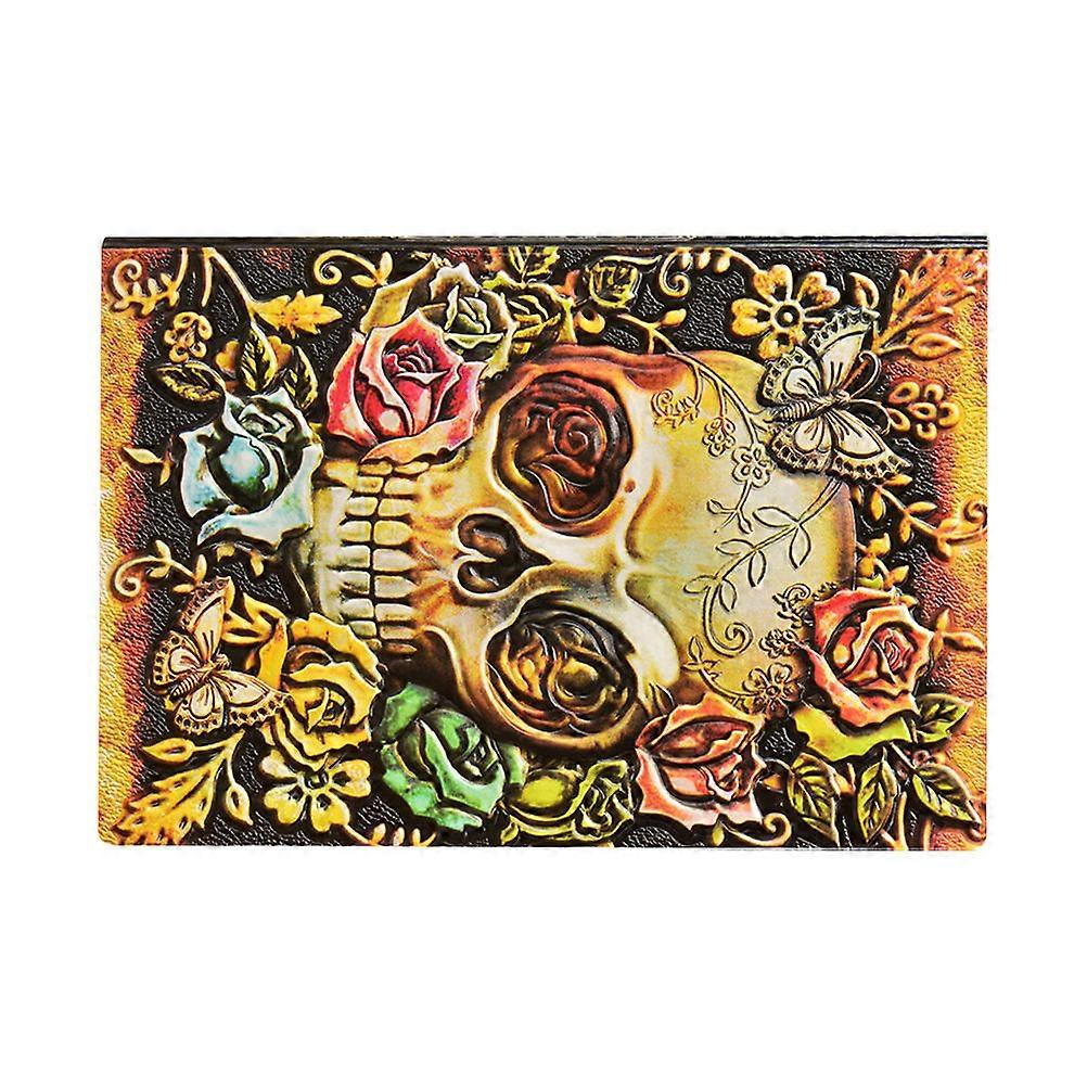 Halloween Notebooks Embossed Hardcover Diary Book Paper Material For Poetry Writing And Drawing 1Pack