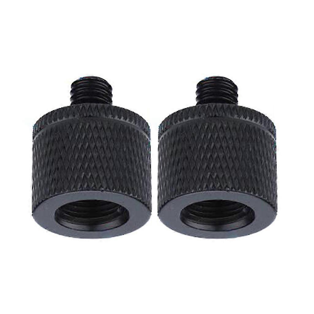 2pcs 3/8 to M6 M8 M10 M12 Camera Screw Tripod Base Connection Fixed Mount Conversion Screw for SLR Camera Photography Accessory