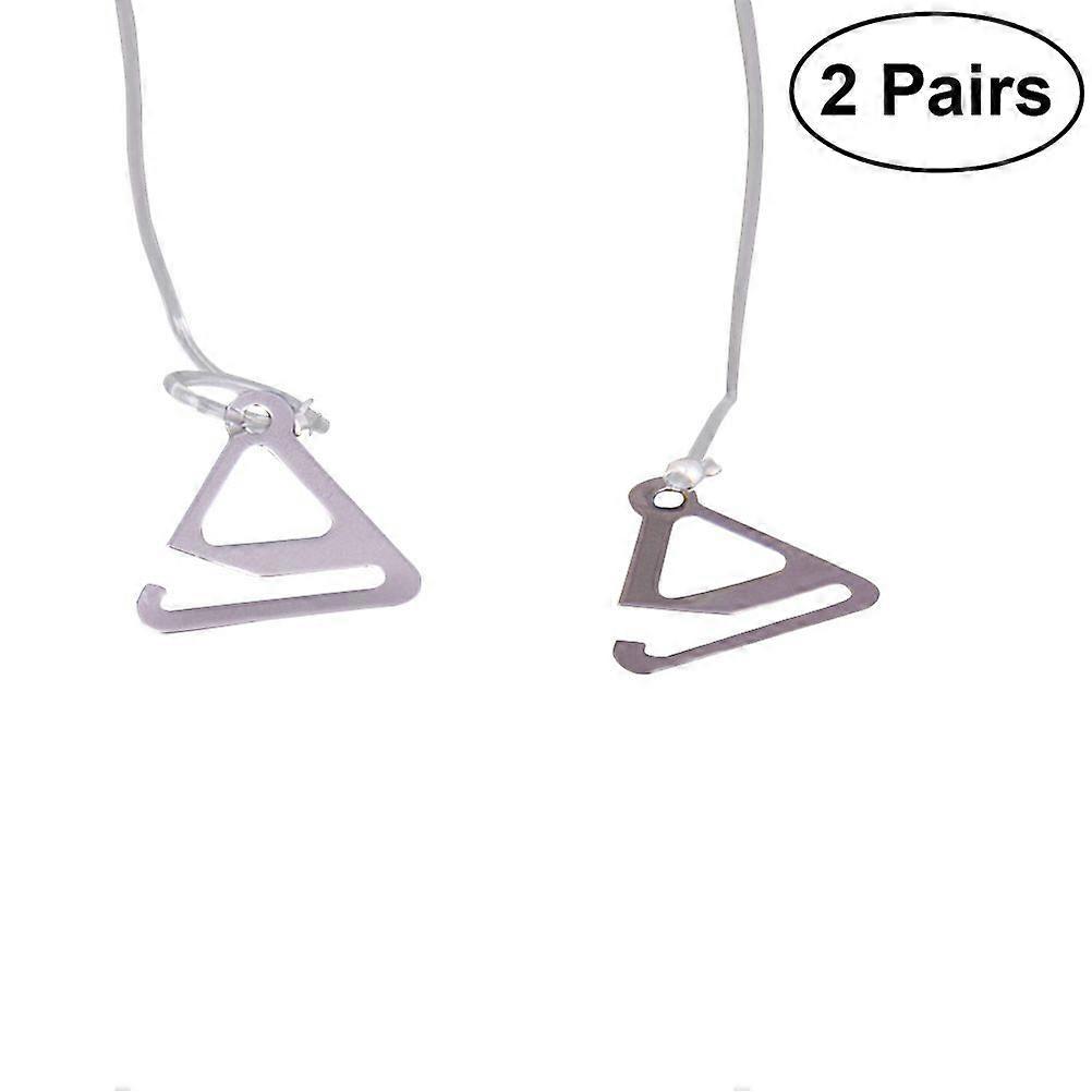 2 Paires 2.2cm Femmes Accessoires Elastic String Super Invisible Straps Réglable Femmes Bra Straps