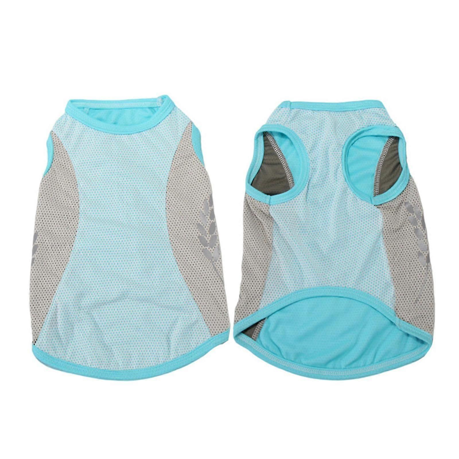Dog Cooling Vest, Lightweight Instant Cooling T-shirts For Summer Pet Cooler Jacket Fit All Small To Large Dogs For Outdoor Activity