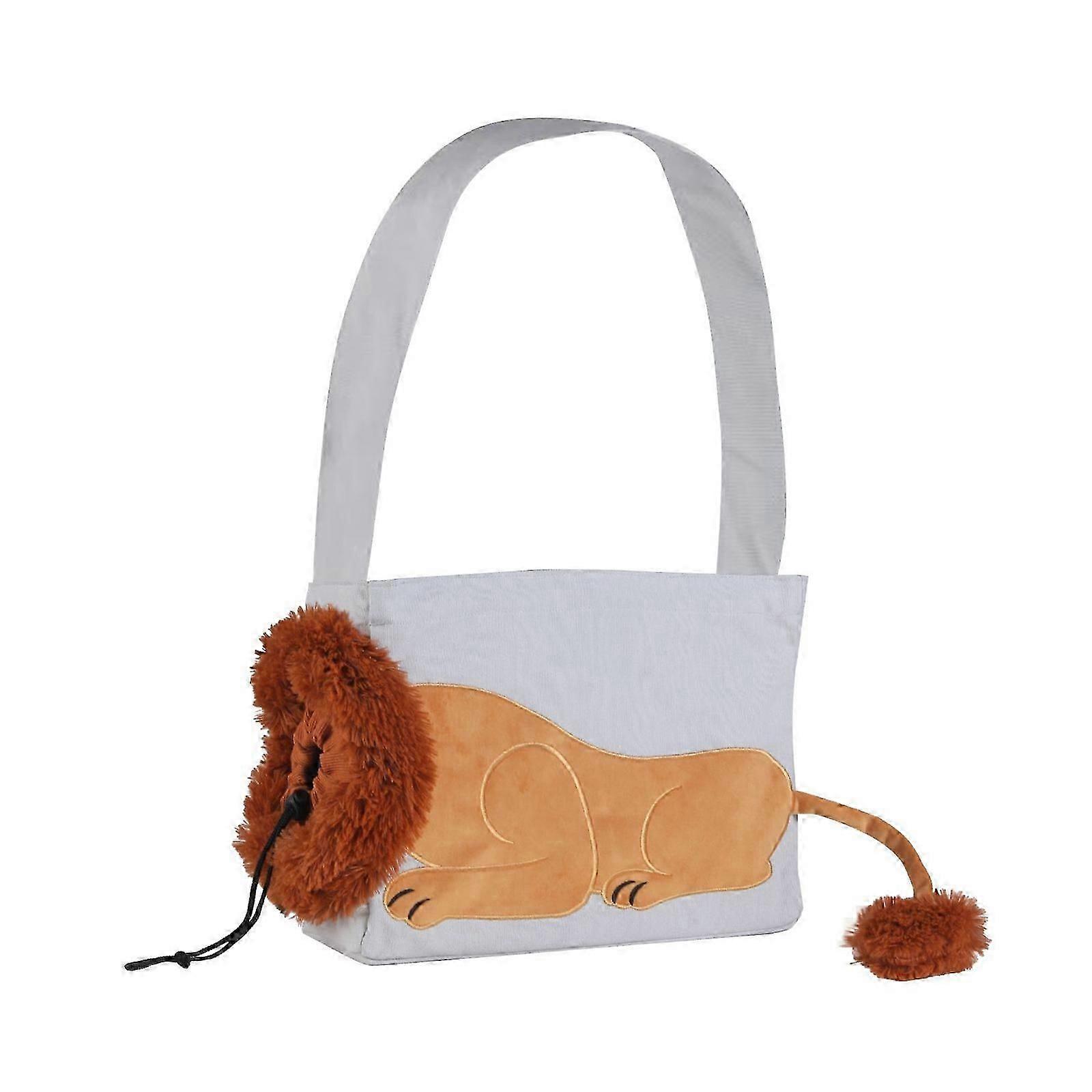 حقيبة حمل الأليفة للقطط الصغيرة ، حقيبة كيتي للحمل المريح ، حامل قطط ناعم للسفر والنقل