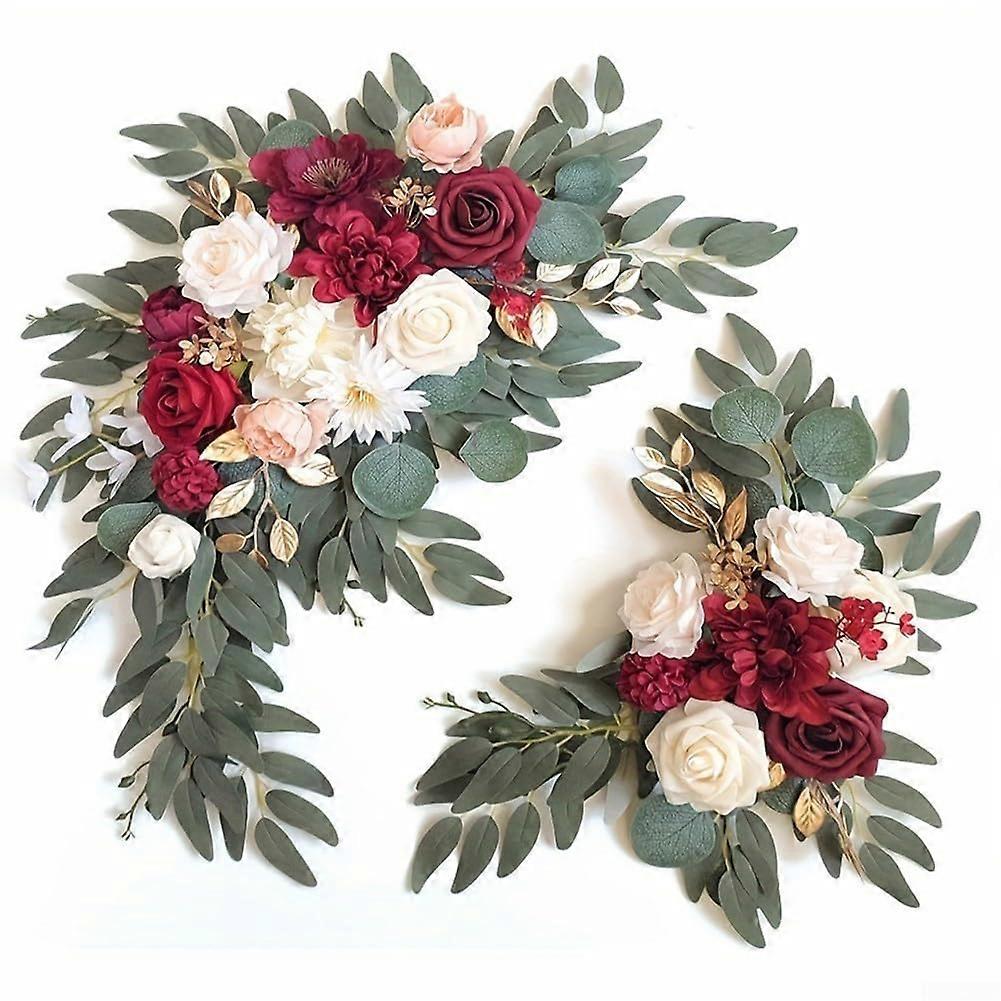 Realistic artificial flower bouquets with cable ties, artificial flowers for longlasting decorative use
