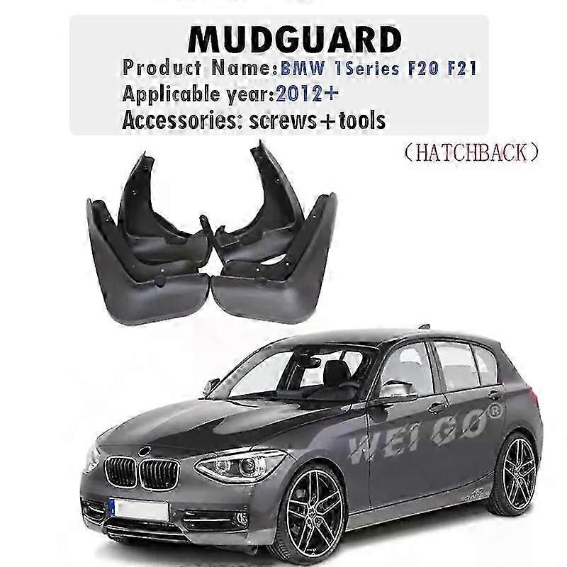 Hög kvalitet2012-2023FÖR BMW 1-serie F20 F21 F40 BMW 116 118 Stänkskärm Fender Stänkskydd Stänkskydd Stänkskydd Biltillbehör 4st