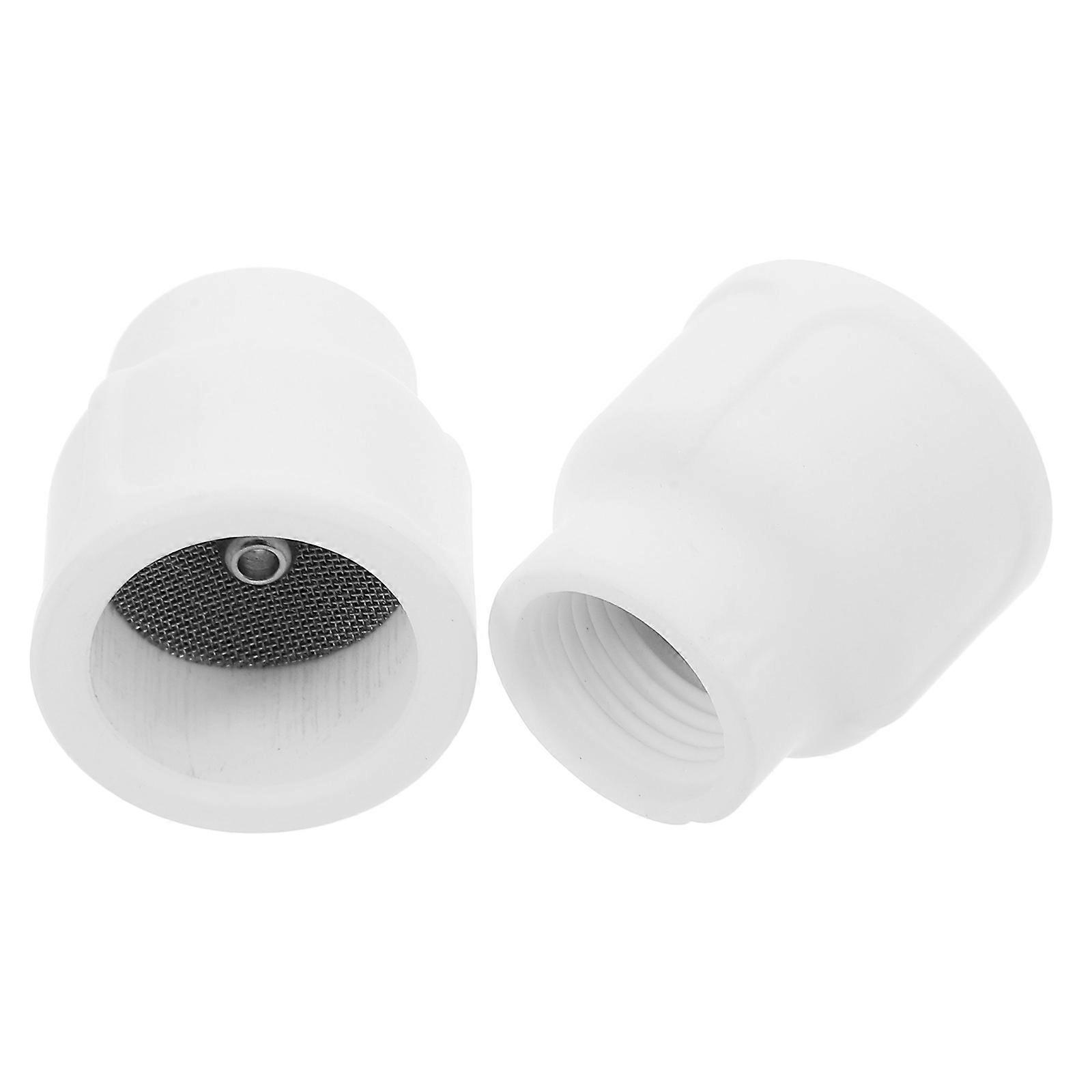 Ceramic Nozzle Replacement Parts For TIG Welding Projects Shielding Gas Flow Direction Smooth Inner Surface 2Pcs