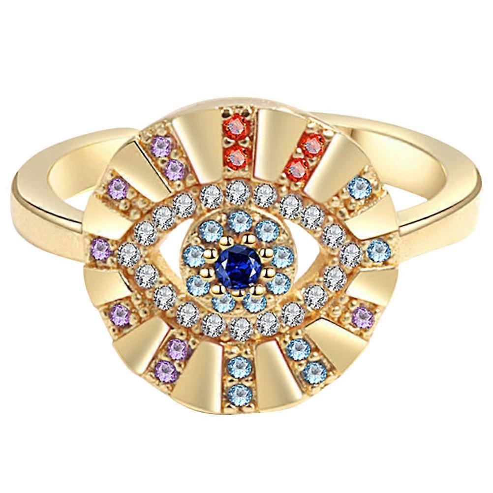 Here's a polished and engaging product description for your **Adjustable Evil Eye Ring**:
✨ **Adjustable Evil Eye Ring for Women & Teens** ✨