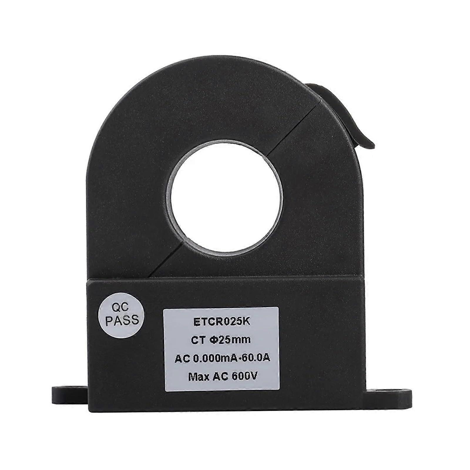 ETCR080K AC Current Sensor, Split Type, External Measurement, Leakage Current Transformer with an AC Range of 0.00 mA to 60 A