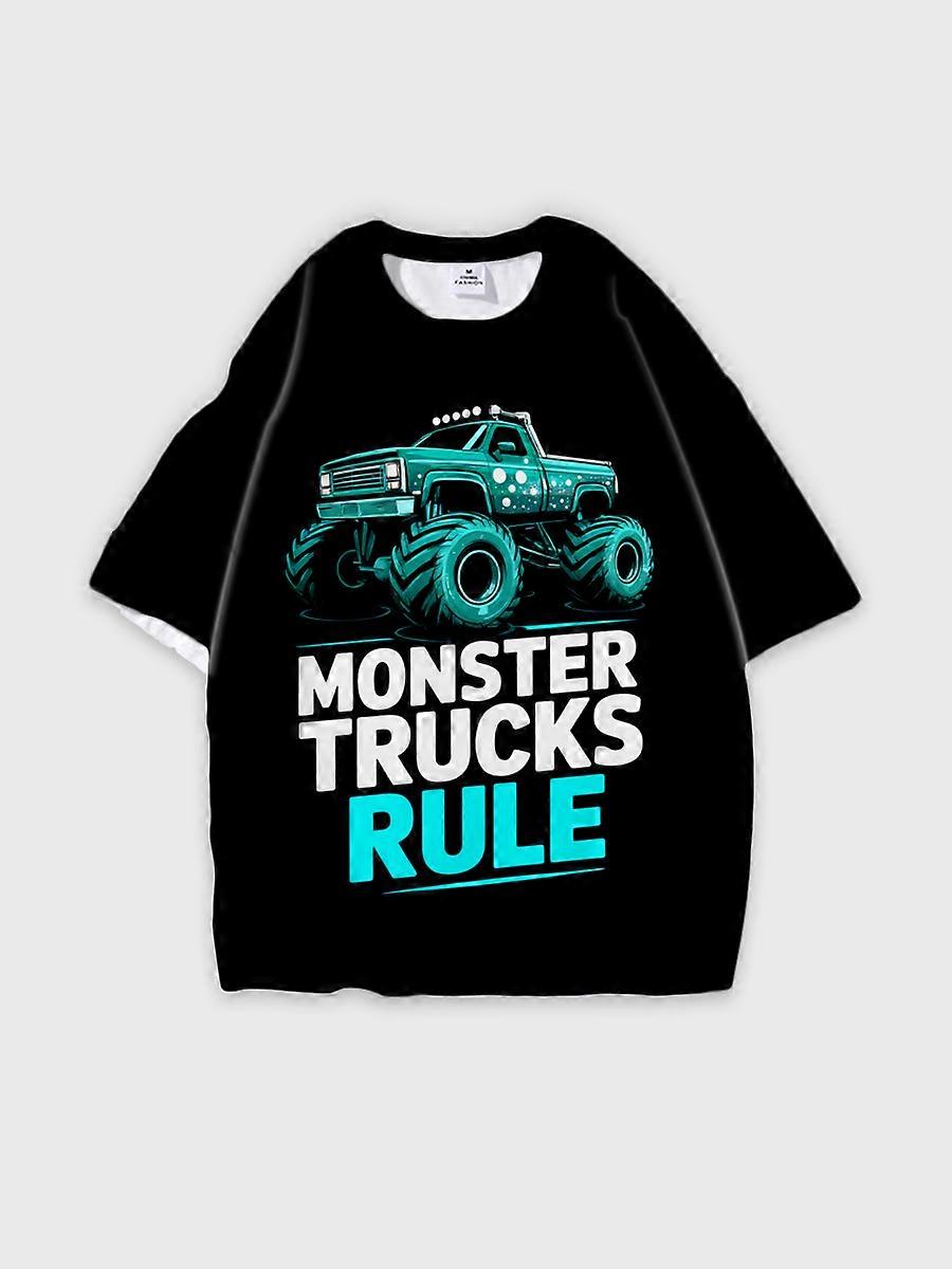 T-shirt round neck Pattern loose short sleeve JW2229