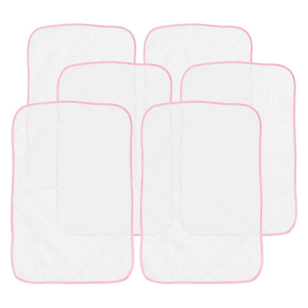 Insulation Pad Ironing Pad Non-Slip Heat Insulation Pink 90X40X0.1cm 6Pcs