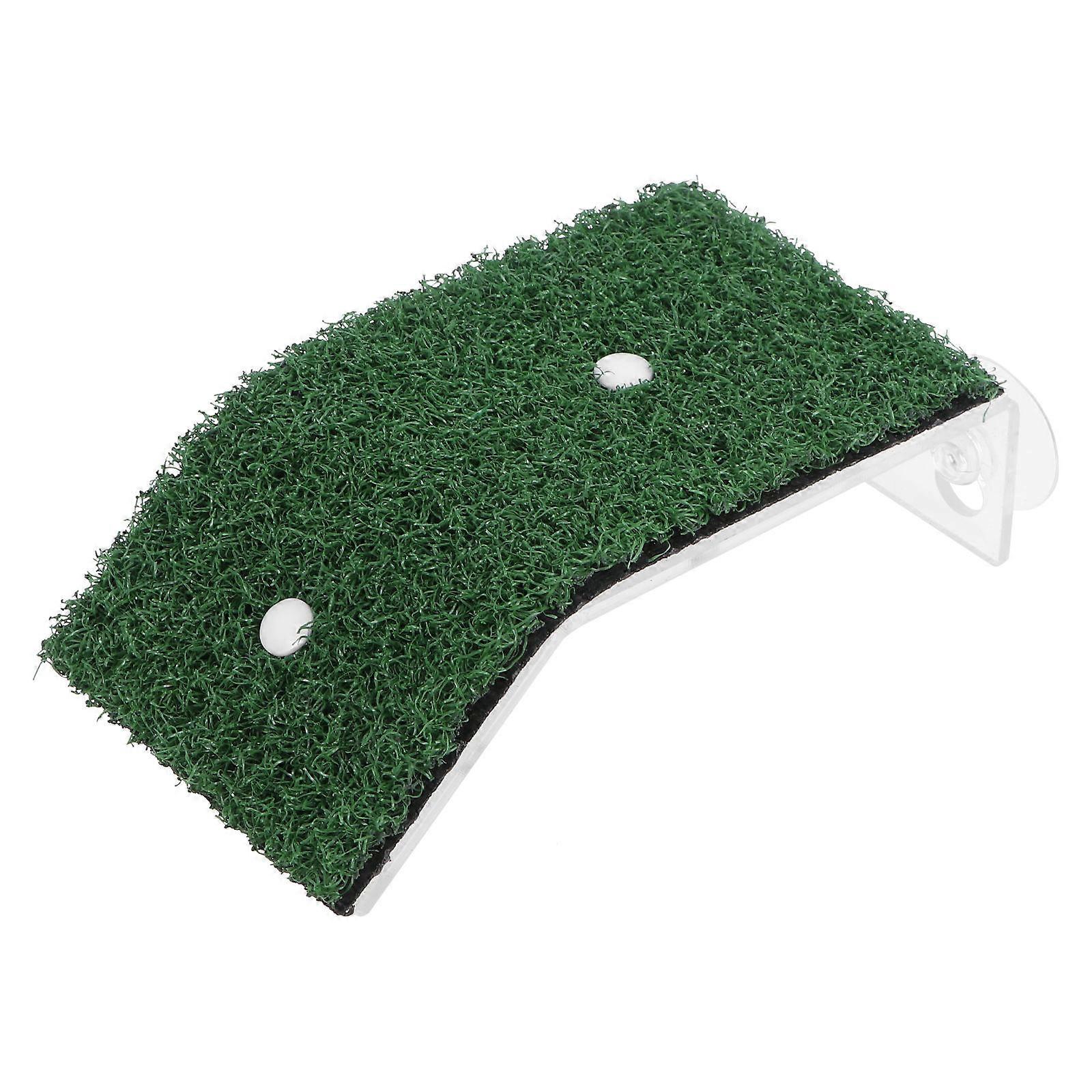 1pc Turtle Drying Platform Imitation Grass Reptile Tortoise Climbing Ramp