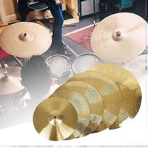 Drum Cymbals Splash Brass 14-Inch Crash Hi-Hat For Beginners And Professionals