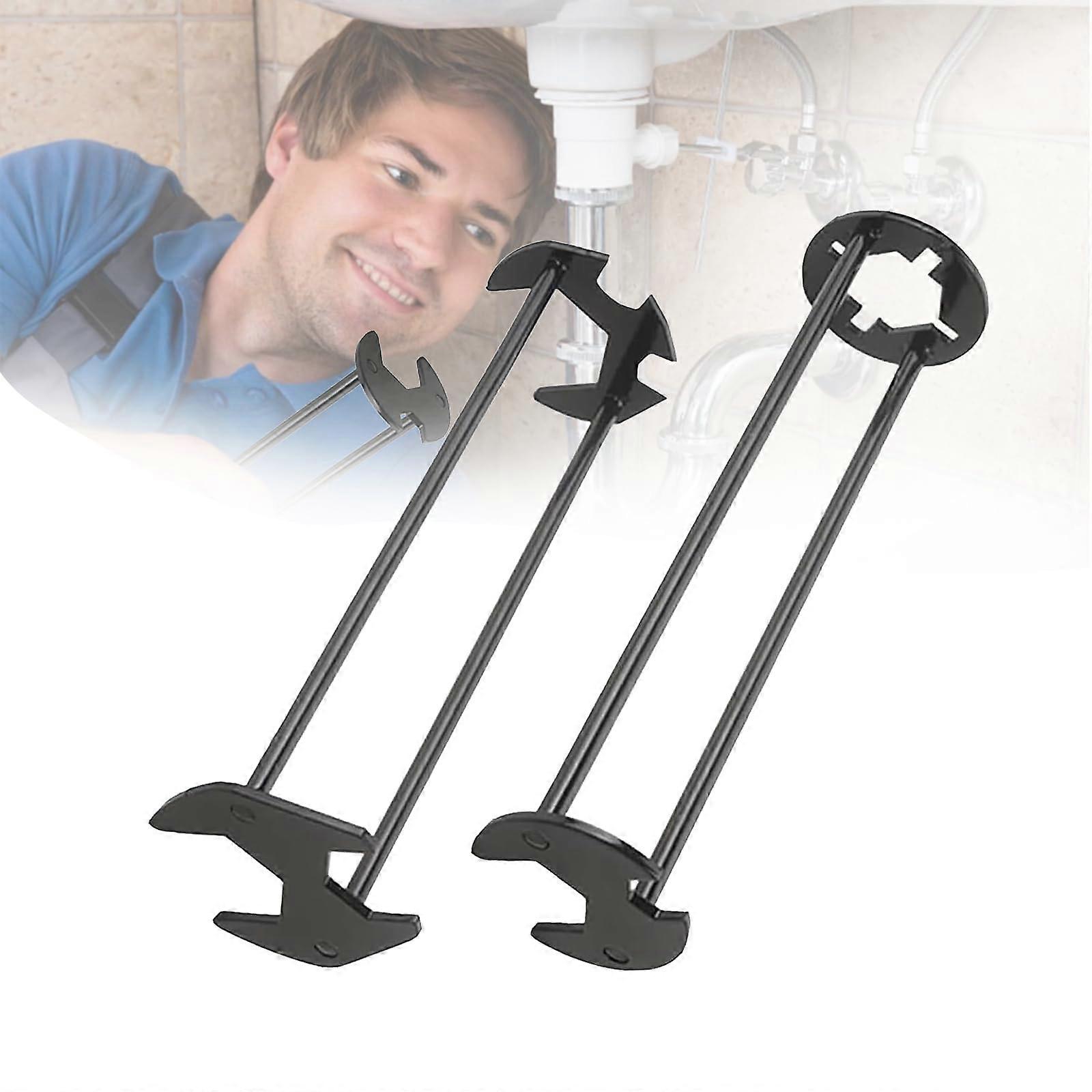 Faucet and Sink Wrench, Pipe Wrench, Plumber Wrench, 7 Sizes, Universal Sink Wrench Set
