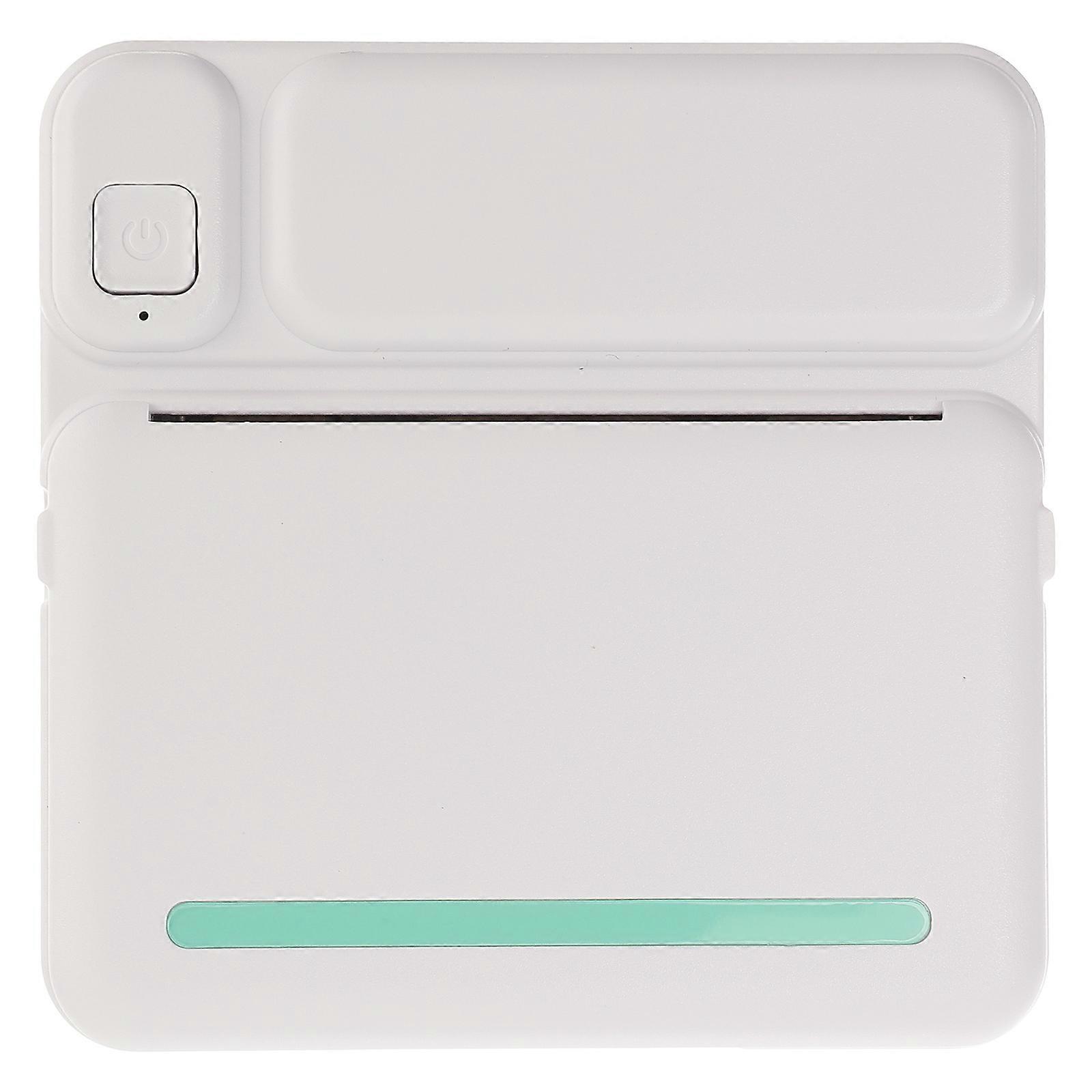 Portable Receipt Printer Label Maker for Students Small Design 1Set 200DPI