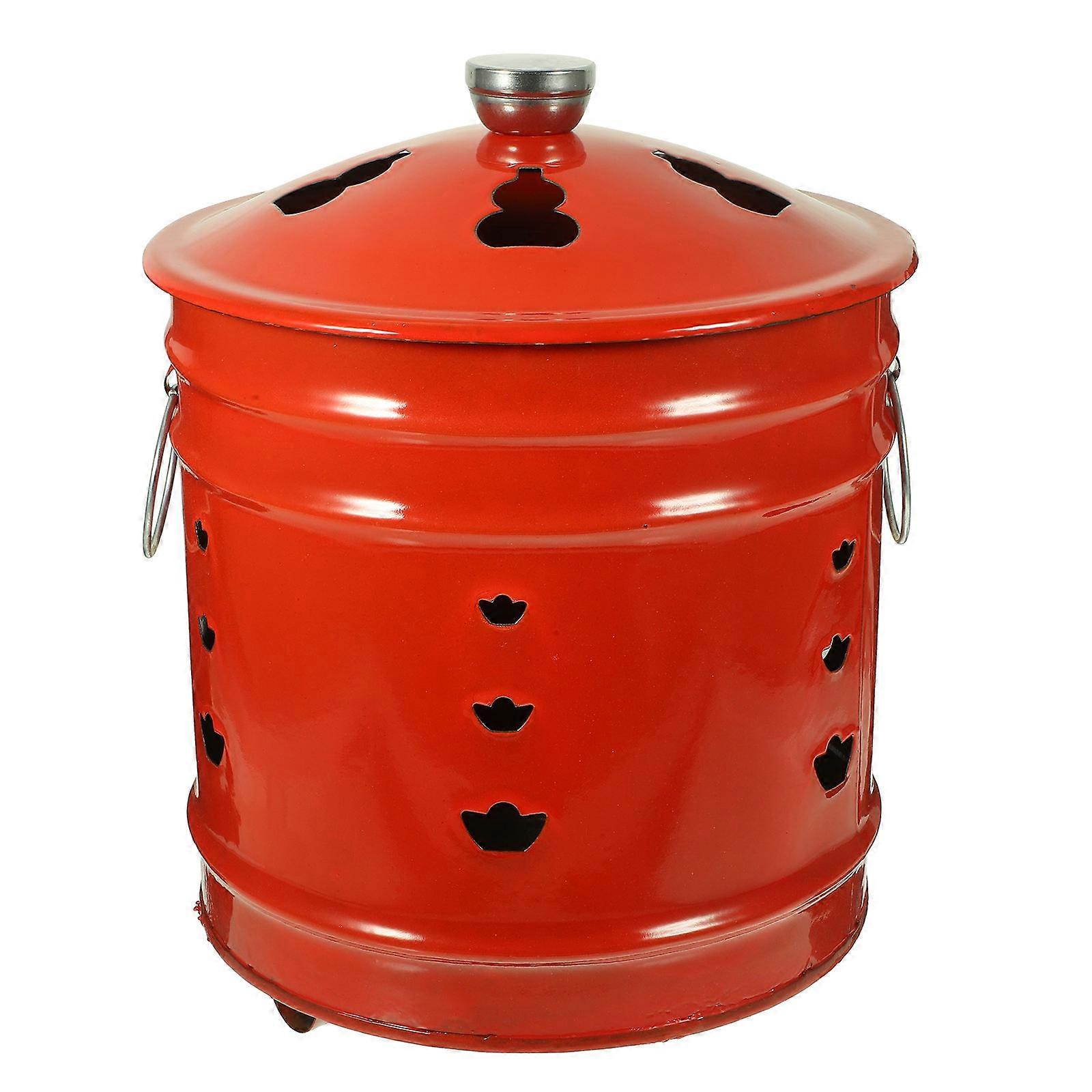 Compact Stainless Steel Incinerator Barrel Bucket for Efficient Ventilation and Optimal Combustion