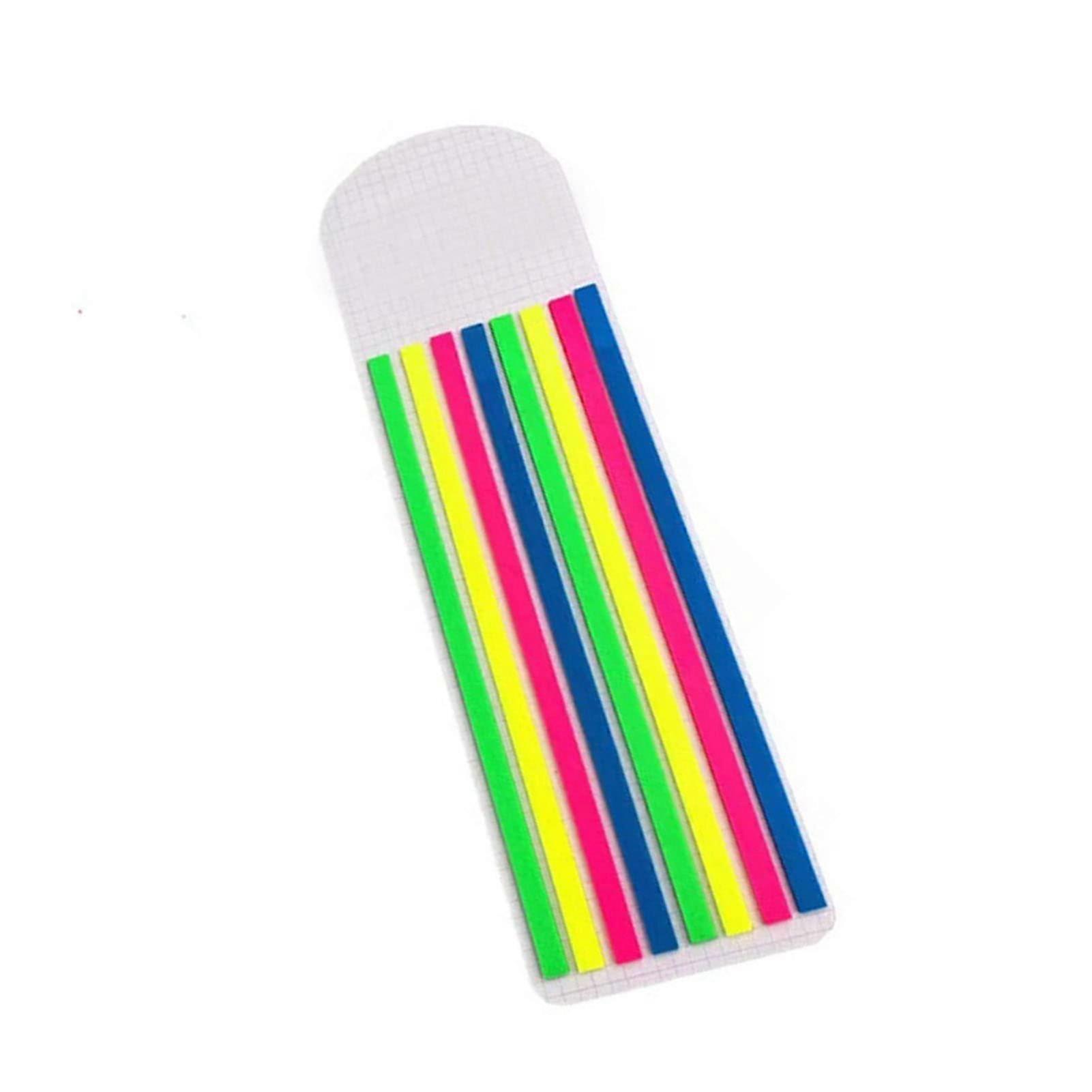 Fluorescent Colored Ultra Thin Sticky Notes with Long Strip Index Ref: 1773