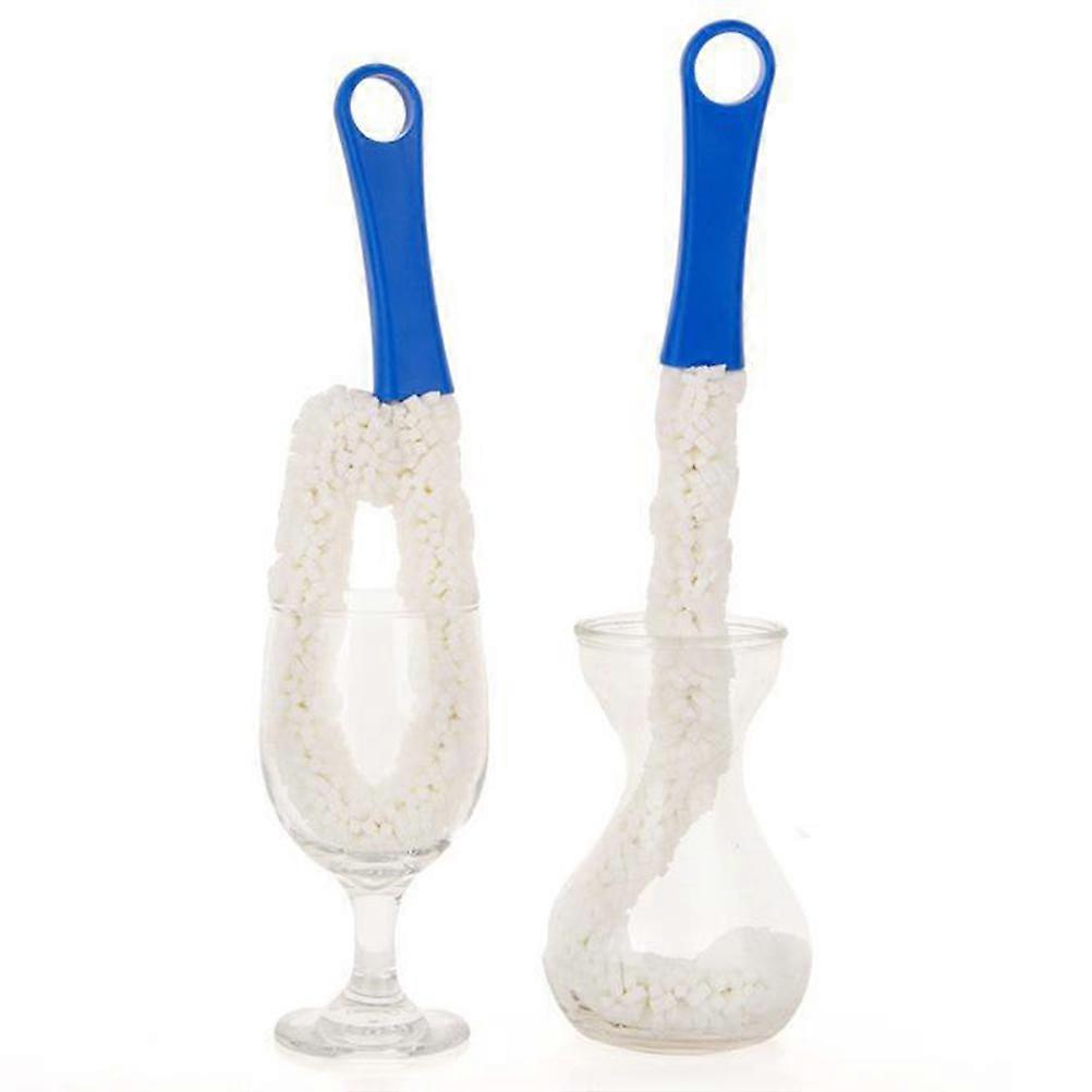 Cup Brush for Dishes Flexible Reusable Decanter Cleaner M Size PP Material 2Pcs