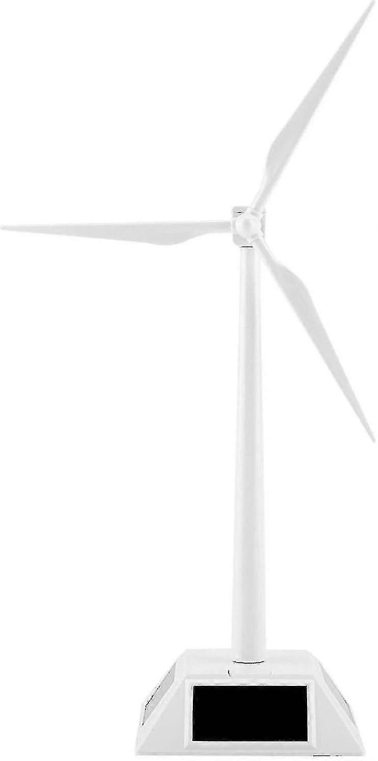 Solar powered 3D windmill for kids learning activity