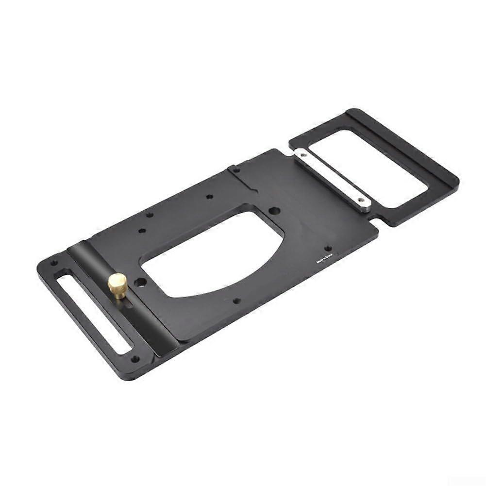 90 Degree Right Angle Rail Clamp for Electric Circular Saws and Milling Machines, Metal Construction, Adjustable Fit