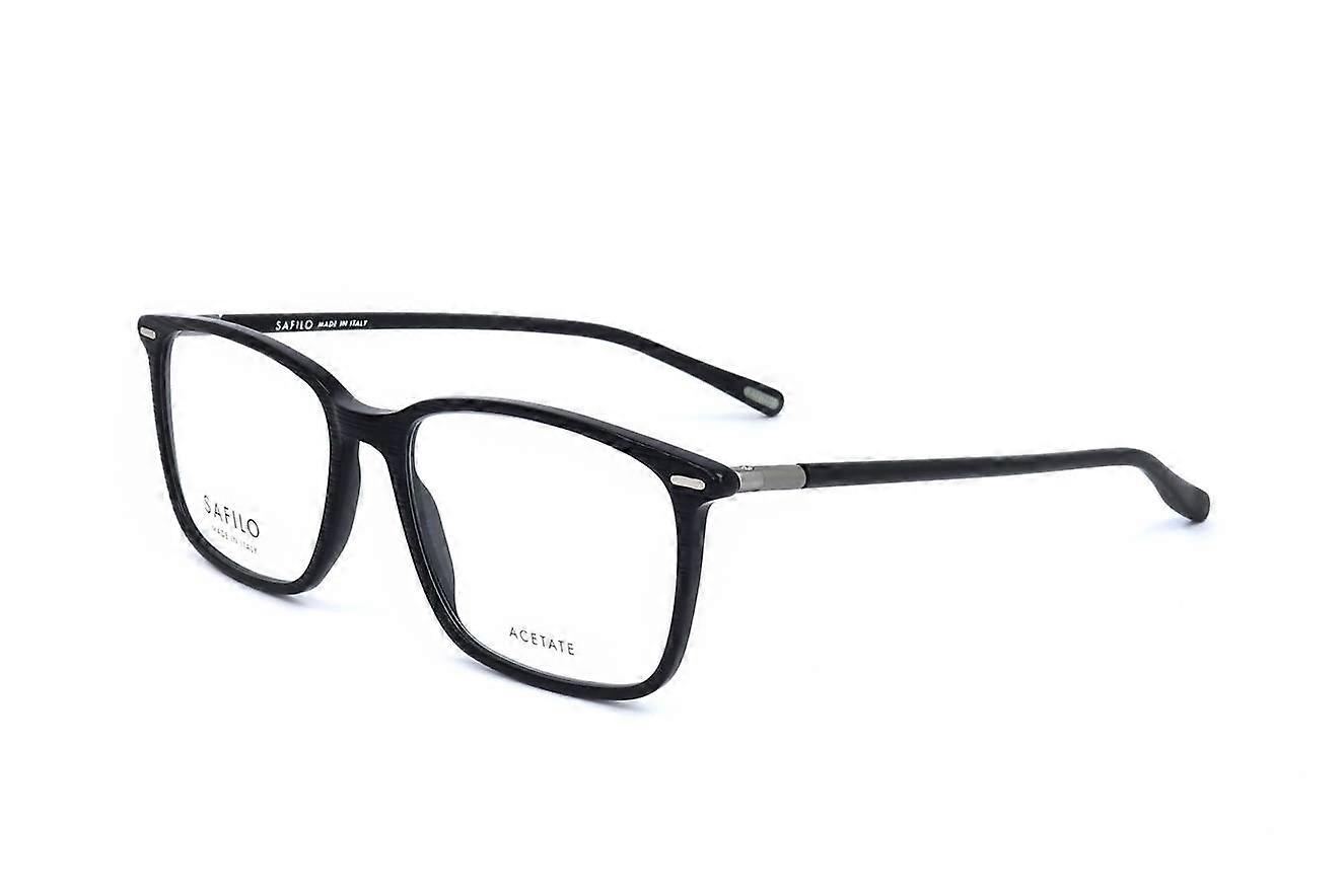 Eyewear Frames Safilo RIVETTO 02 003 MATTE BLACK 56/17/145 MAN