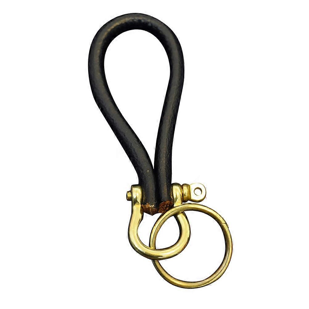 Decorative Brass Key Ring Highly Suitable For Adult Use In Everyday Scenarios With Distinct Horseshoe Shape 1Pc