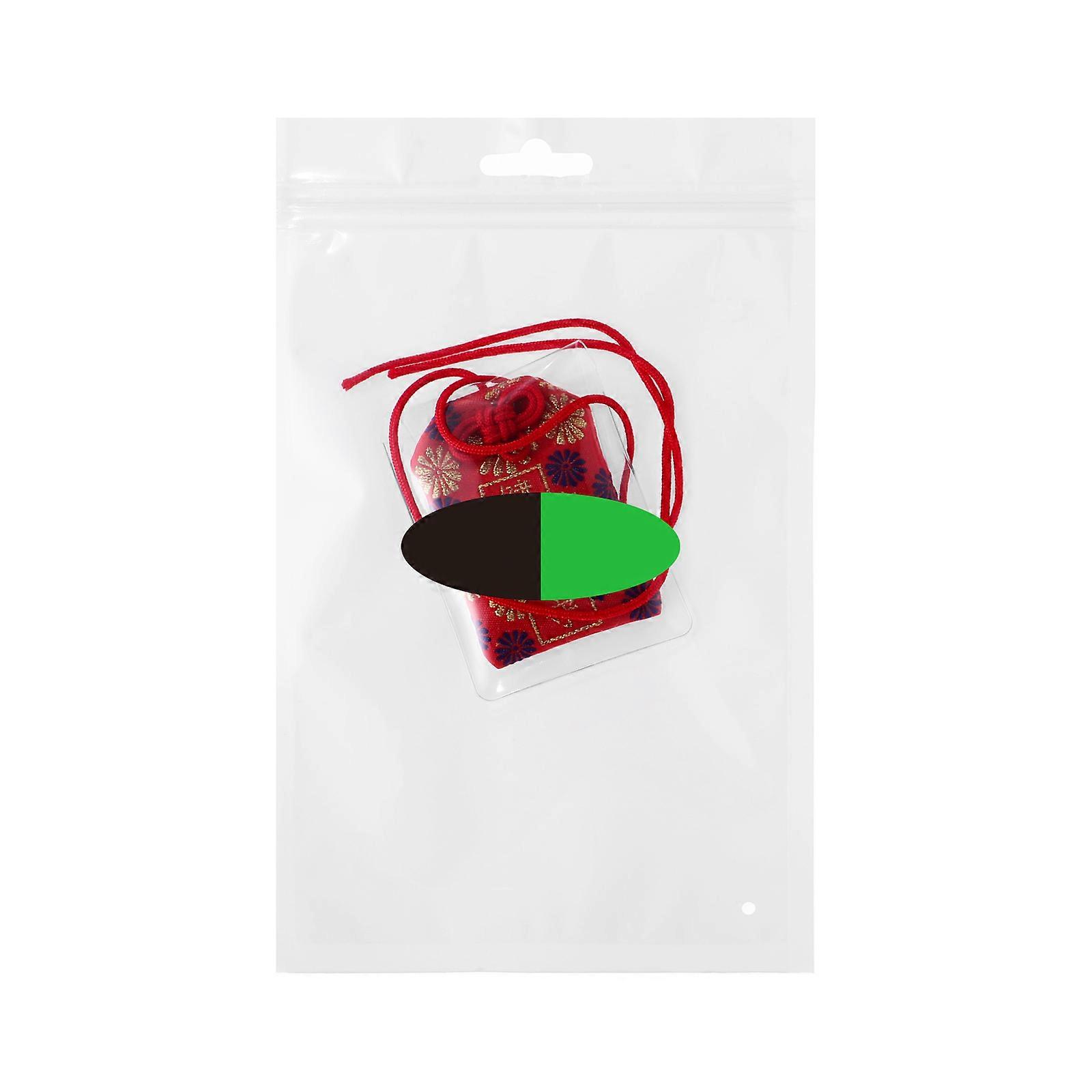 Japanese Style Omamori Amulet Charm Blessing Sachet with Brocade Material and Hanging Lanyard Multi Color