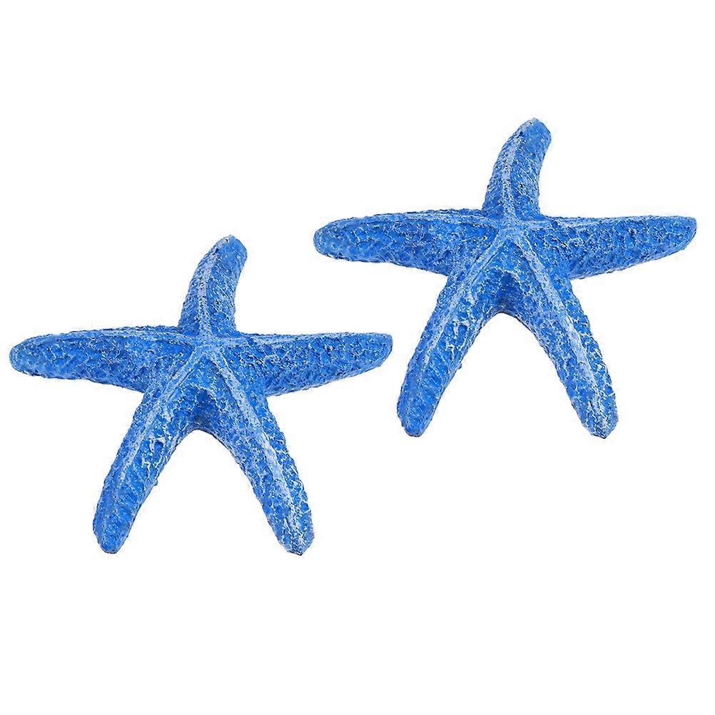 Artificial Fish Simulation Floating Decoration 2Pcs For Vivid Aquarium Setting 9X9X2cm Perfect For Kids