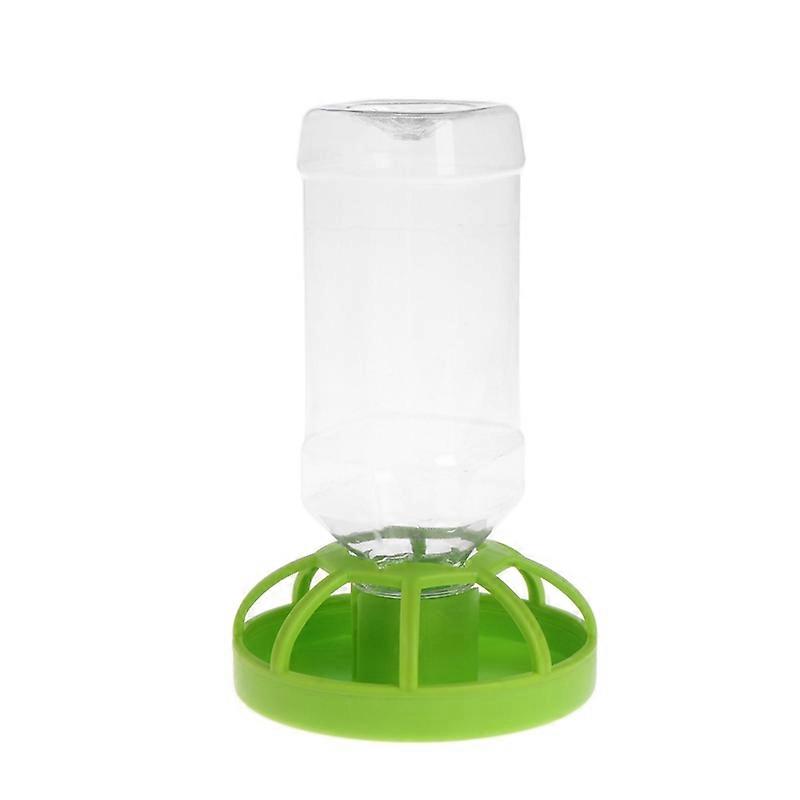Reptile Drinking Water Dispenser Food Bowl Lizard Feeder Round Plate Drinking Bottle