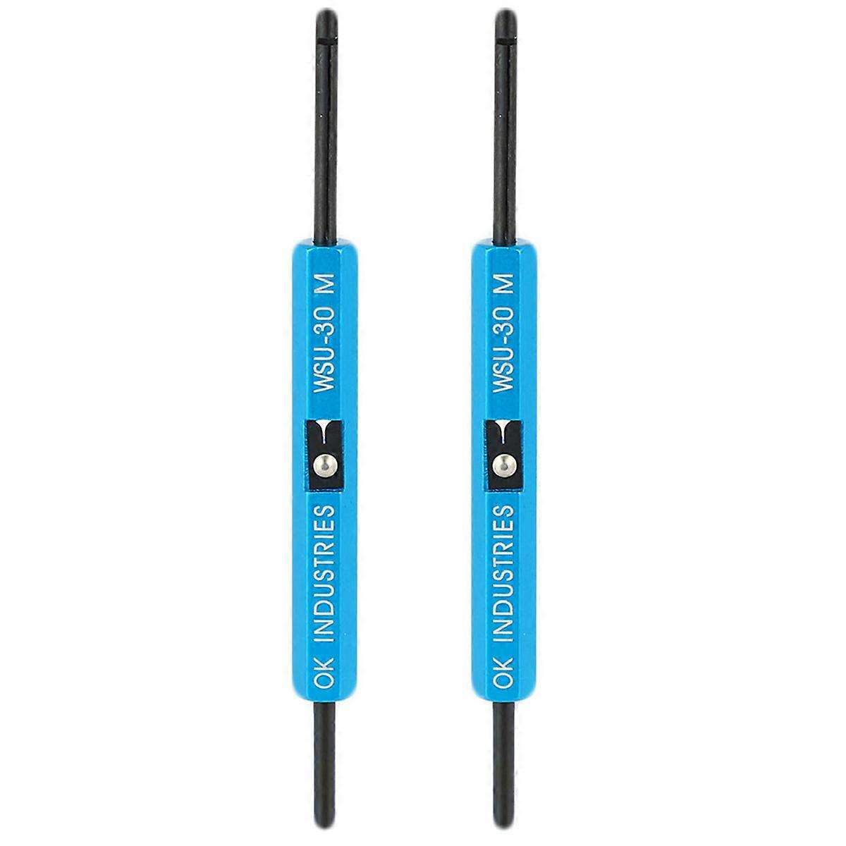2X Wire Wrap Hand Tools Wsu-30M Wire Wrap Strip Unwrap Tool for Awg 30 Cable Prototyping Wrappin