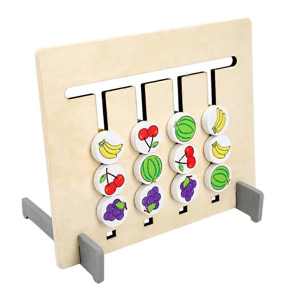 Early Education Toy 1 Set Wooden Educational Plaything In Assorted Color For Children Daily Life Activities