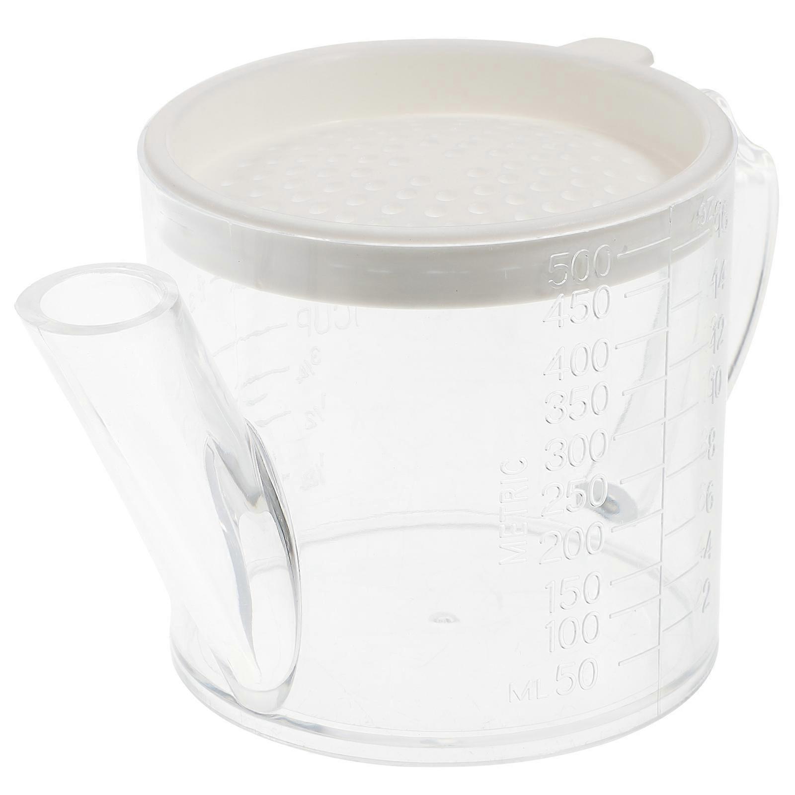 Transparent Oil Dispenser Bottle for Kitchen Use Heat Resistant and 1 Pc