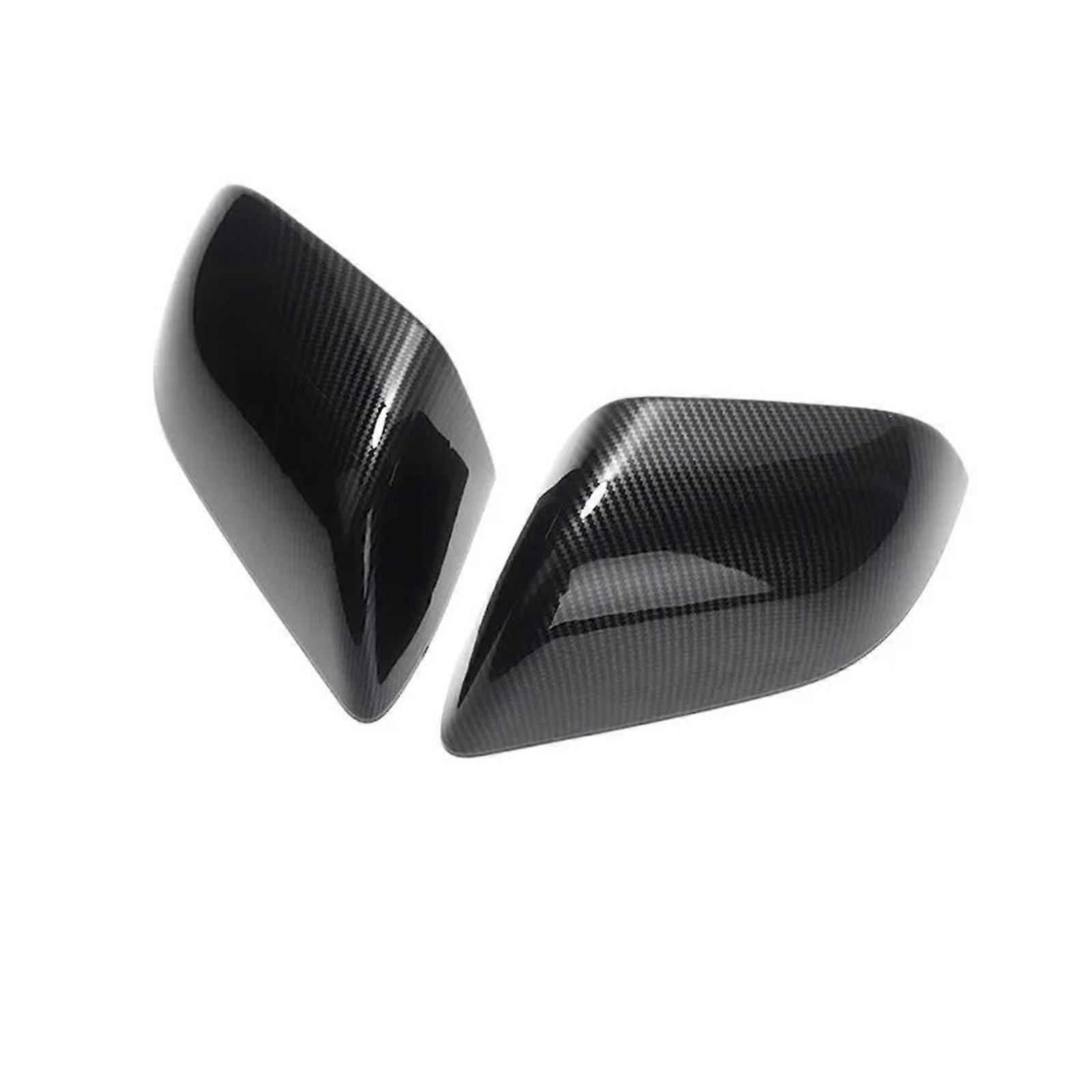 Side mirror cover for Tesla Model 3 Model Y  Futhope ABS gloss black