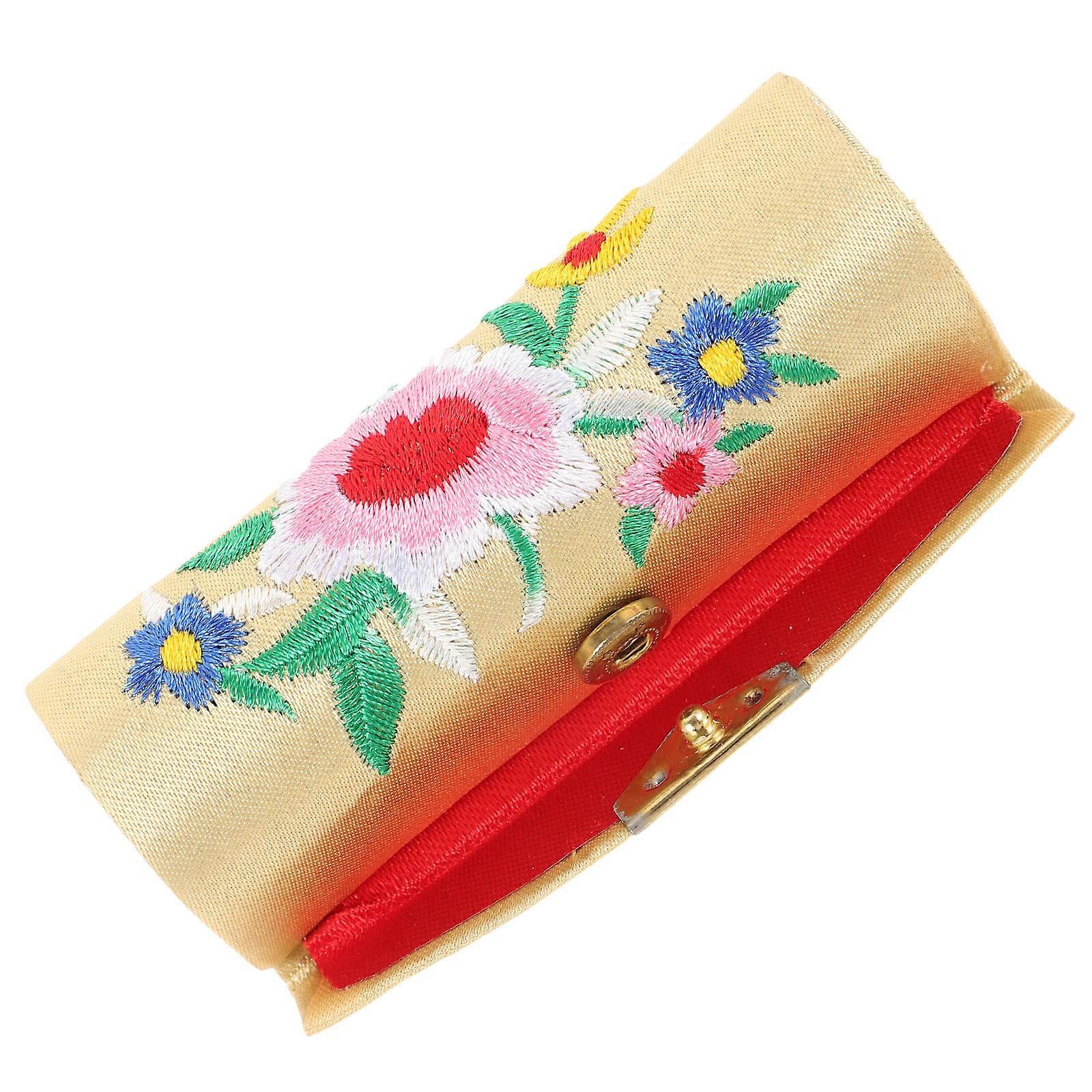 Lipstick Display Case For Daily Use Made With Durable Materials Perfect For Travel In Light Yellow 1Pcs