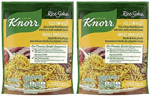 Knorr Riz Accompagnements Riz Jaune Paquet de 2