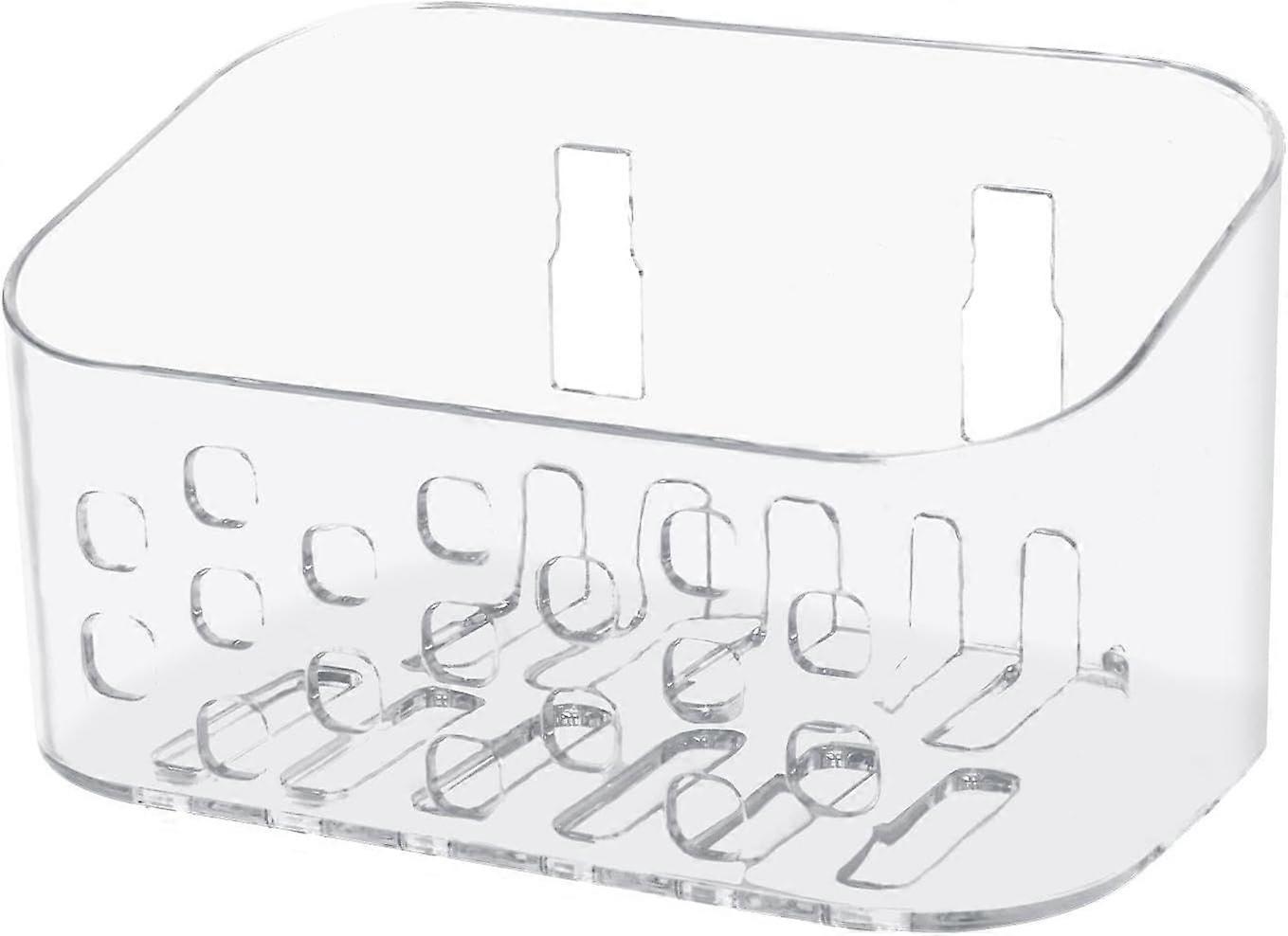 Small Shower Caddy, Plastic Shower Organizer for Kitchen Bathroom