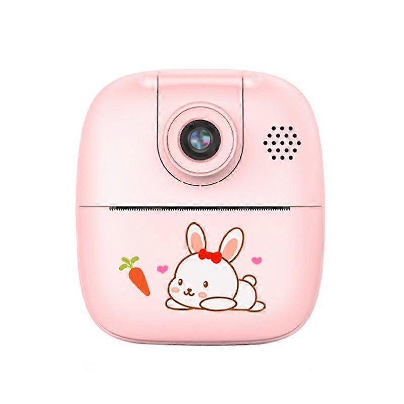 HD Portable Children Printing Camera, Spec: Pink