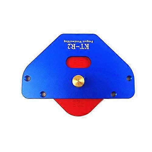 Wooden Plate Radius QuickJig Woodworking Bevel R Round Arch Positioning Template Round Corner for Trimming Machine Engraving