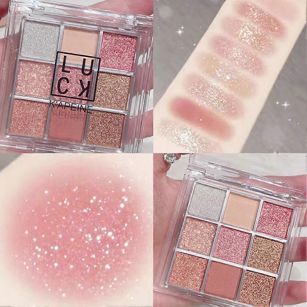 Grids Eyeshadow Palette Makeup Palette Multicolored 1 9 Eyeshadow in