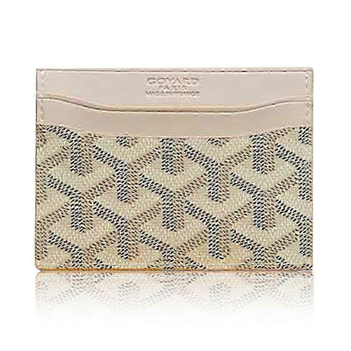 Eleganckie małe etui na karty ze skóry bydlęcej - stylowy modny portfel na karty