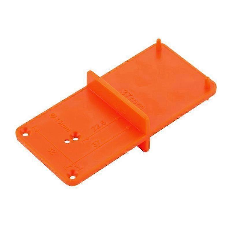 Plastic Hinge Guide 35/40mm Drilling Guide Locator Woodworking Opener Template