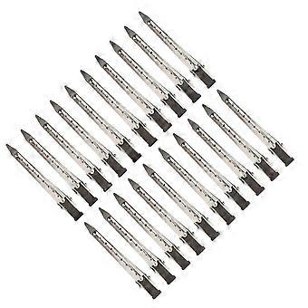 Metall Entenschnabel Clip Sektion Haarstyling Clips 20 Stück für Friseursalon Friseur Styling Tools