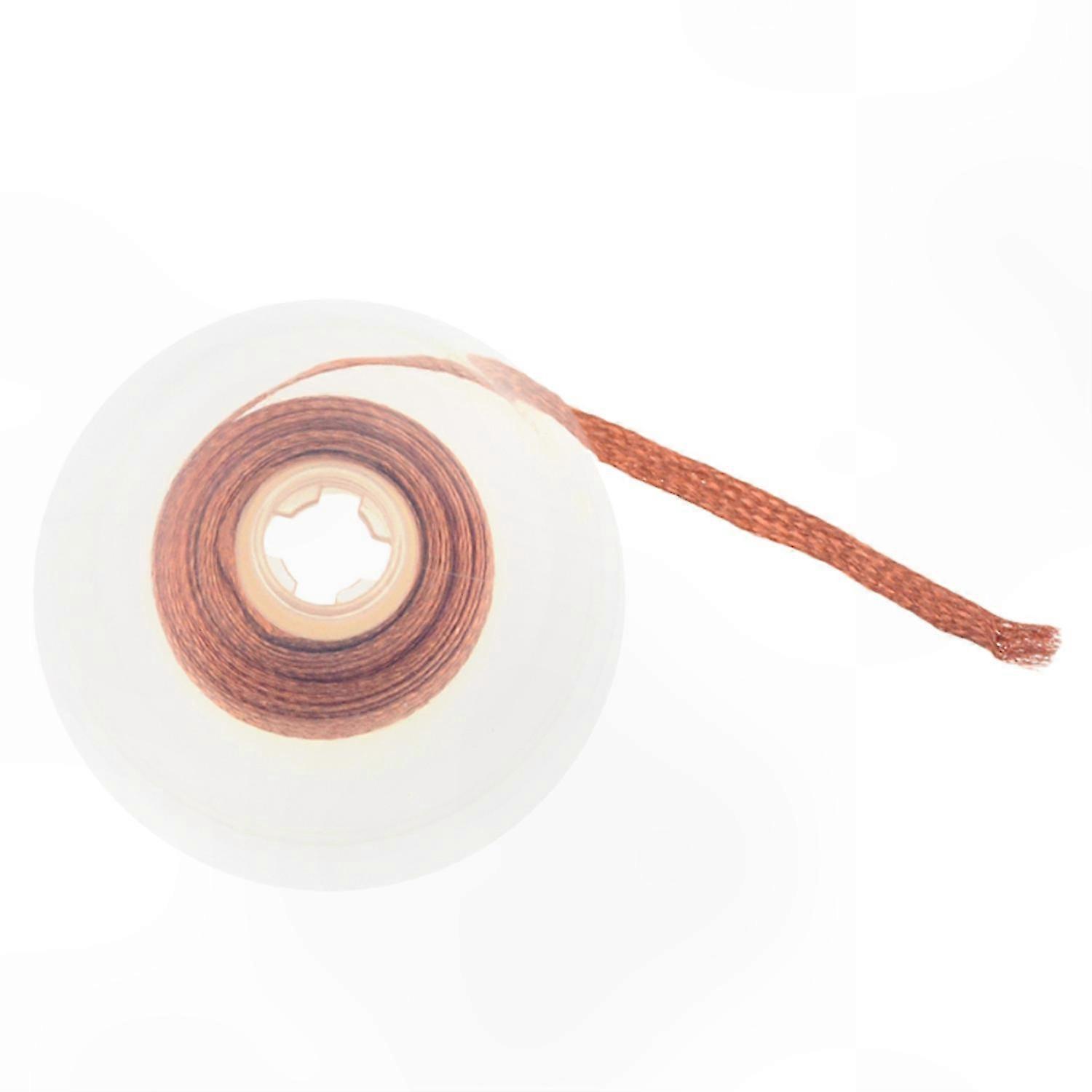 High-Temperature Resistant Desoldering Wire, Low Residue, 1.5m Length, Multiple Sizes Available