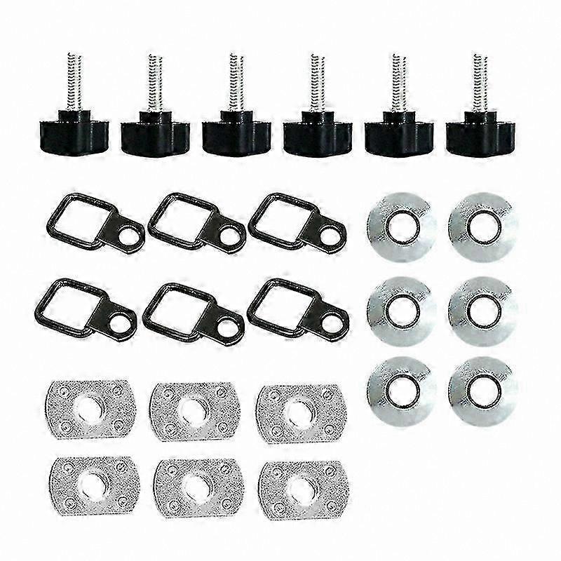 Hardtop Quick Removal Thumb Screw Kit for CJ YJ TJ JK JKU - Easy Installation
