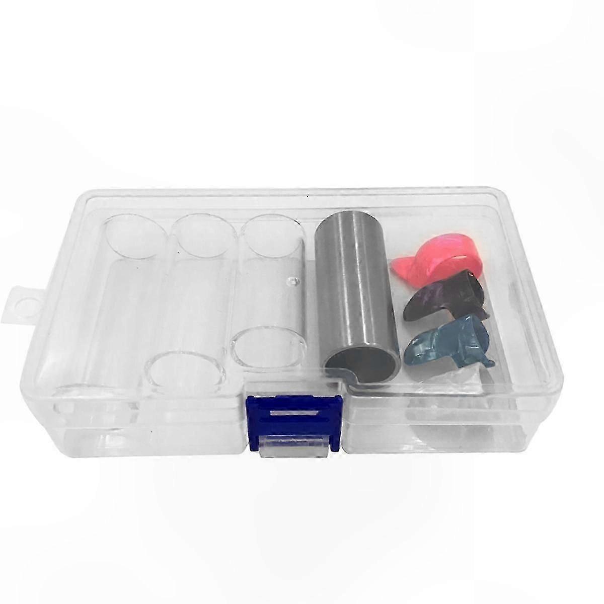 Stainless Steel and Glass Finger Slide for String Instruments