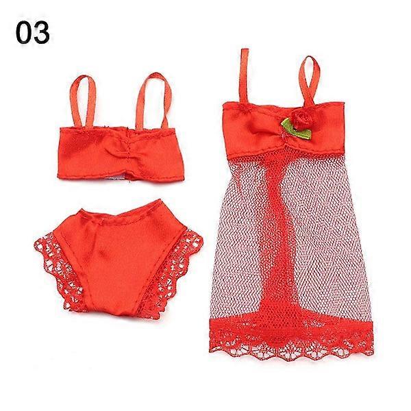 Doll skirt 3 in 1 clothes 3 3 3