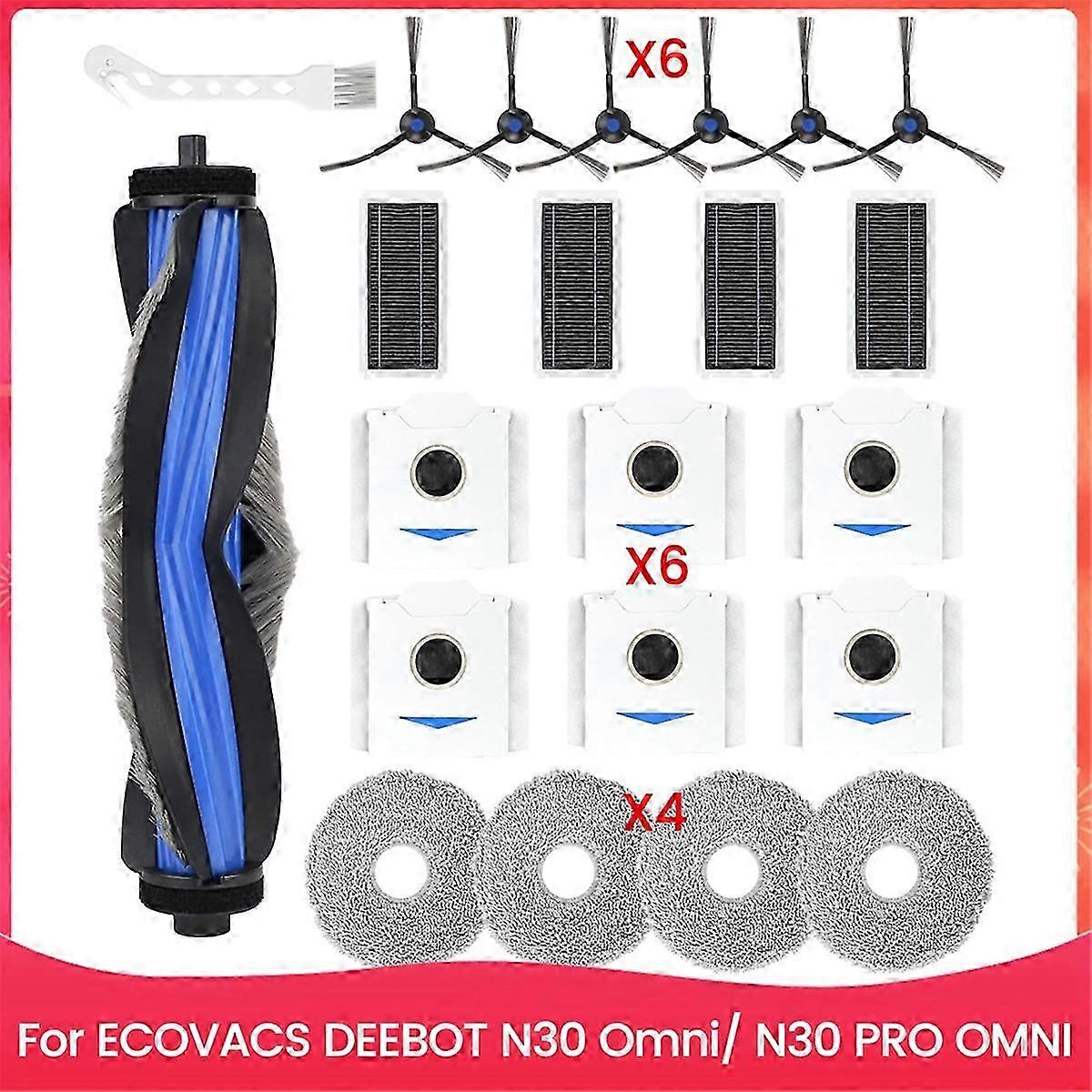 For ECOVACS DEEBOT N30 Omni/ N30 PRO OMNI Robot Vacuum Parts