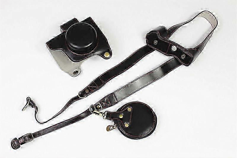 Suitable for Olympus E-M10 Mark IV camera bag leather case em10 four-generation protective sleeve em10 4 shell