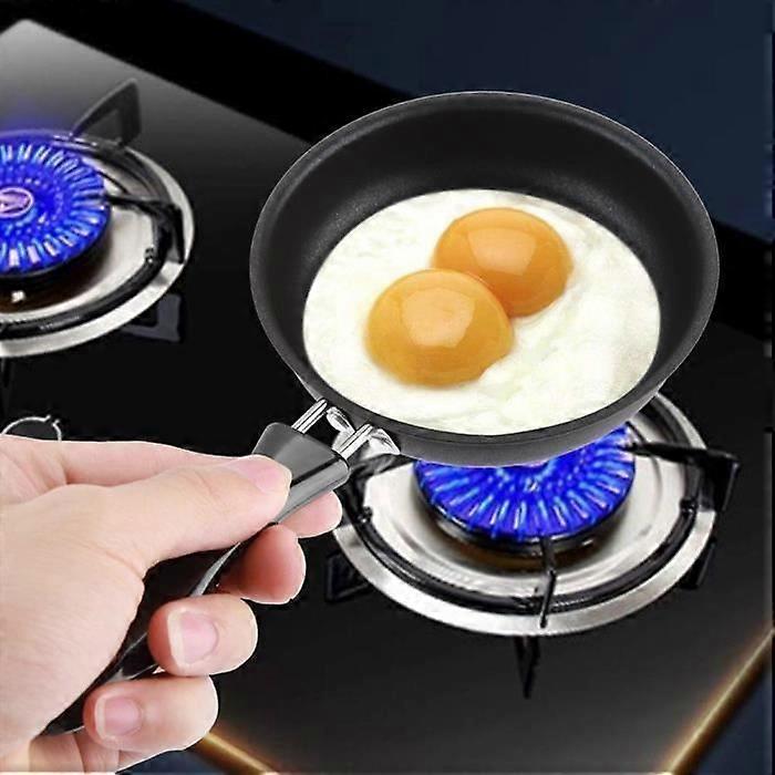 Mini Poached Egg Frying Pan Non-stick Household Small Kitchen Induction Cooker
