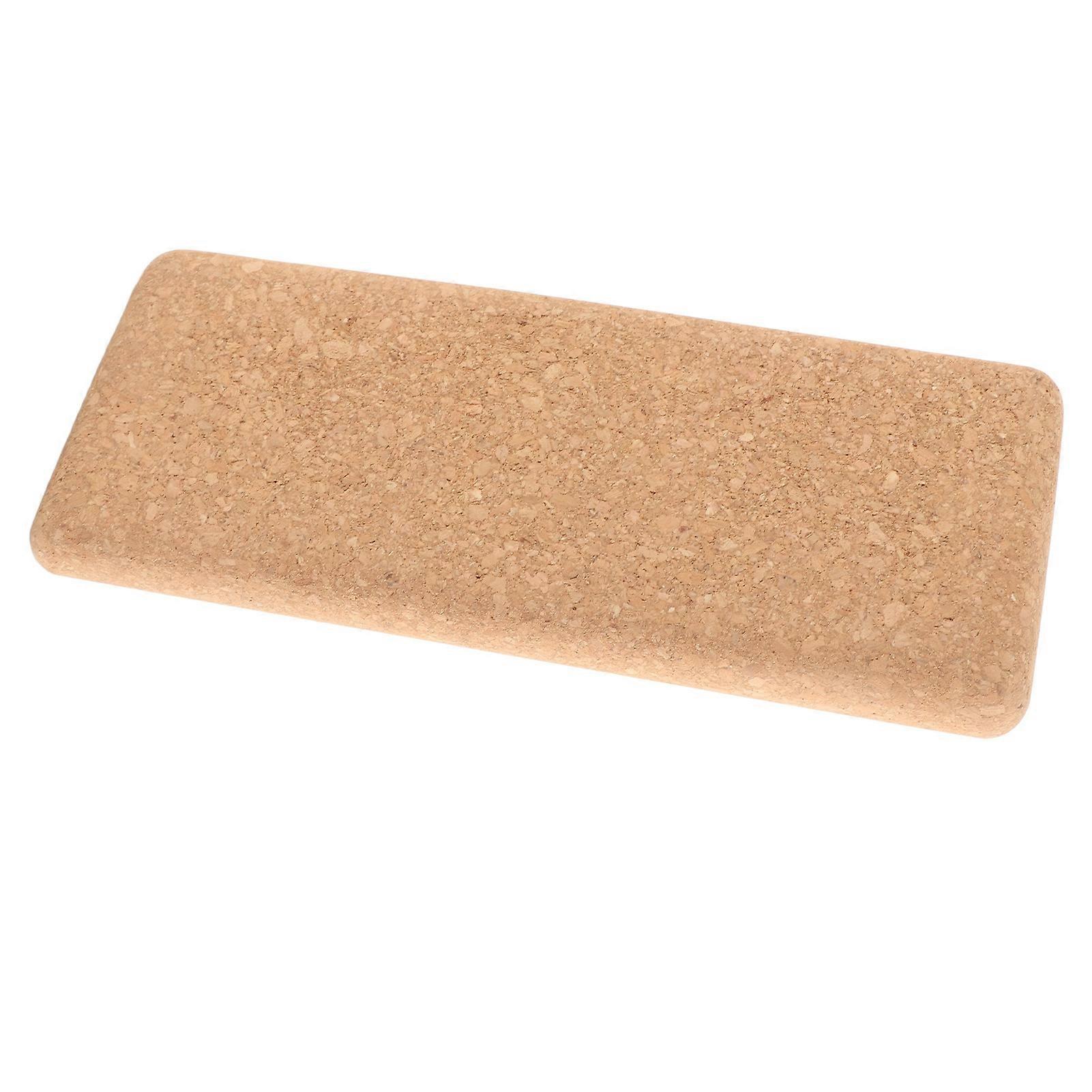 Cork Push Plate Floor Tool 28x12cm 267g for Ground Compaction