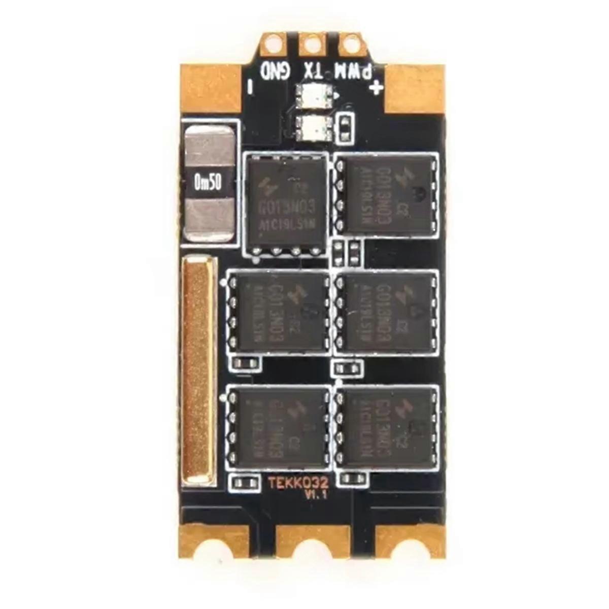 Tekko32 F4 45A Single ESC AM32 Dshot1200 PWM 48K on-Board RGB LED Current Sensor 2-6S