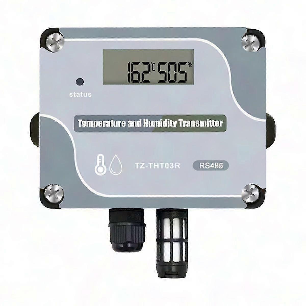 RS485 Modbus RTU Temperature Humidity Sensor - Digital Industrial Temp & Humidity Transmitter - Wall Mounted