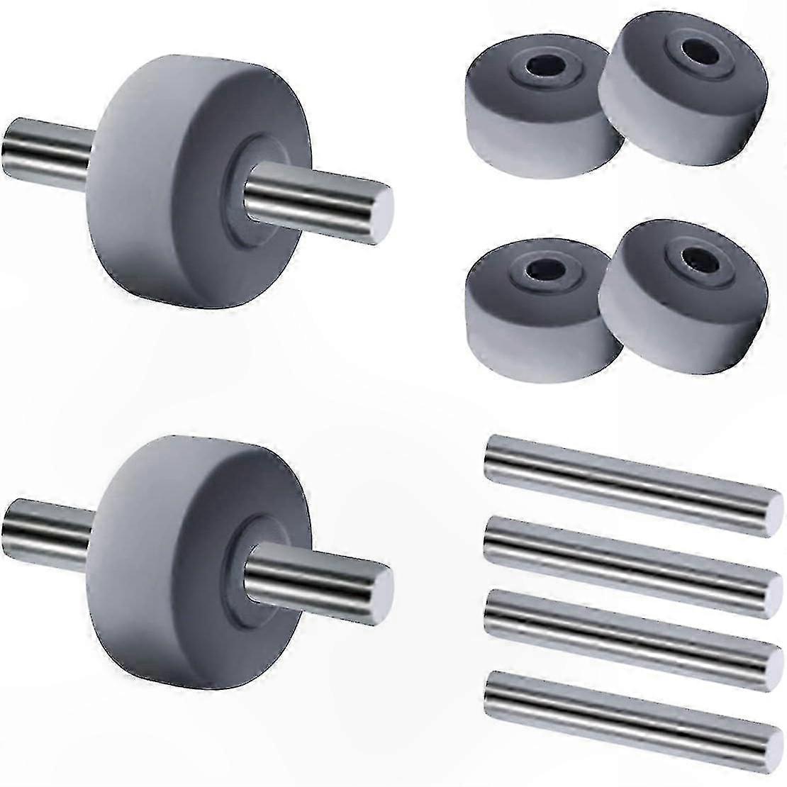 Replacement Front Wheels for Vacuum Cleaners, 6-Pack, Compatible with Multiple Models